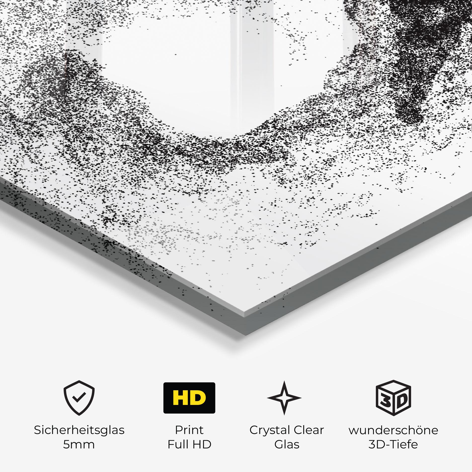 Glasbild Hockey Playing mockup 3