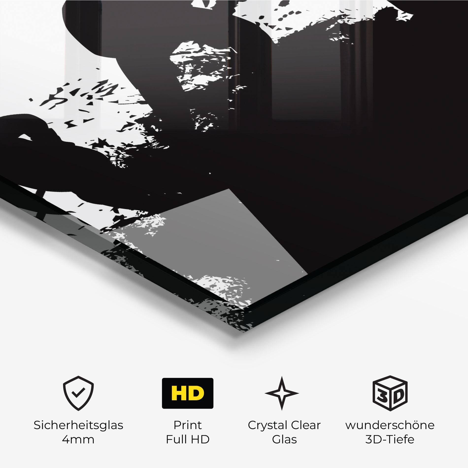 Glasbild Hockey Tree mockup 3