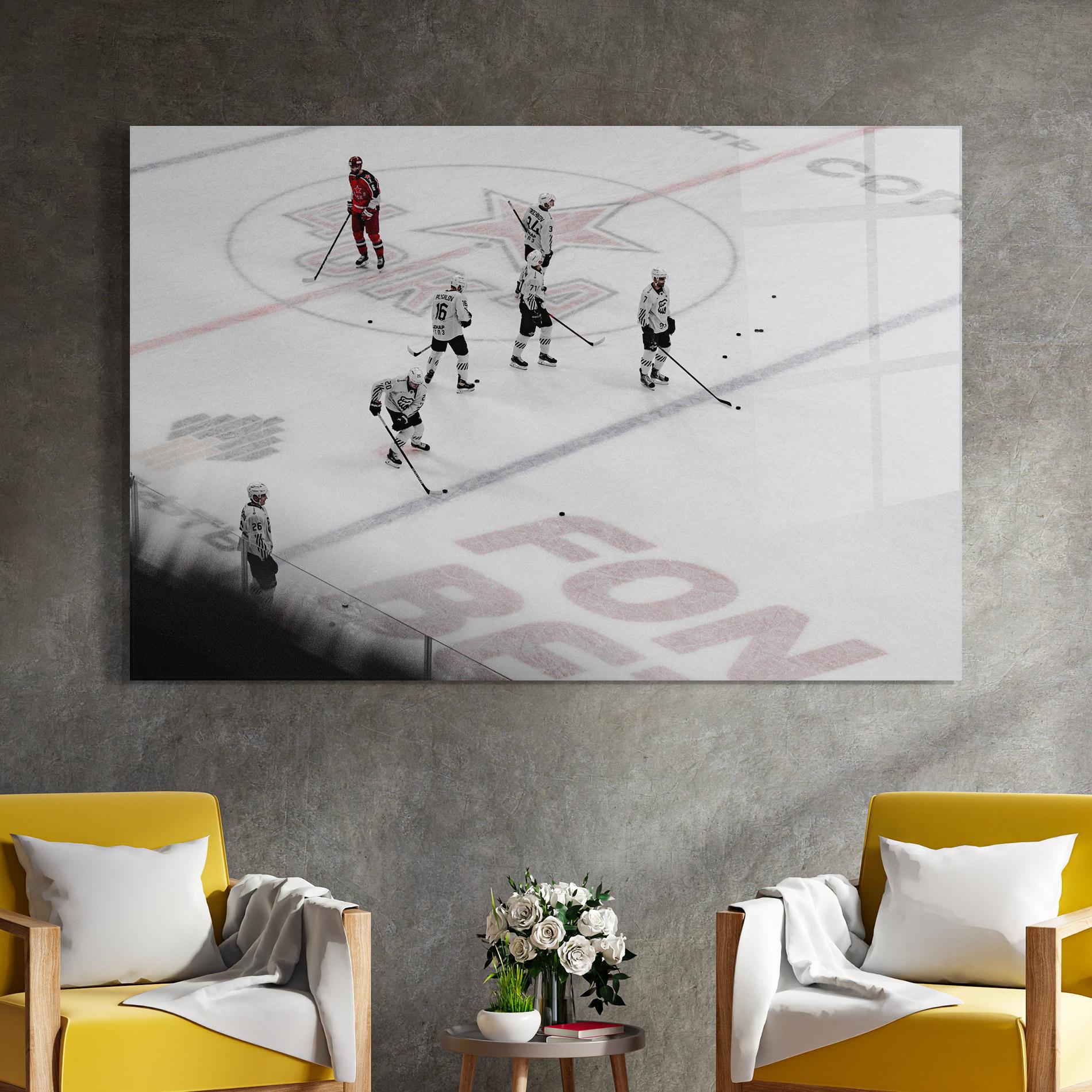 Glasbild Ice Intuition mockup 4