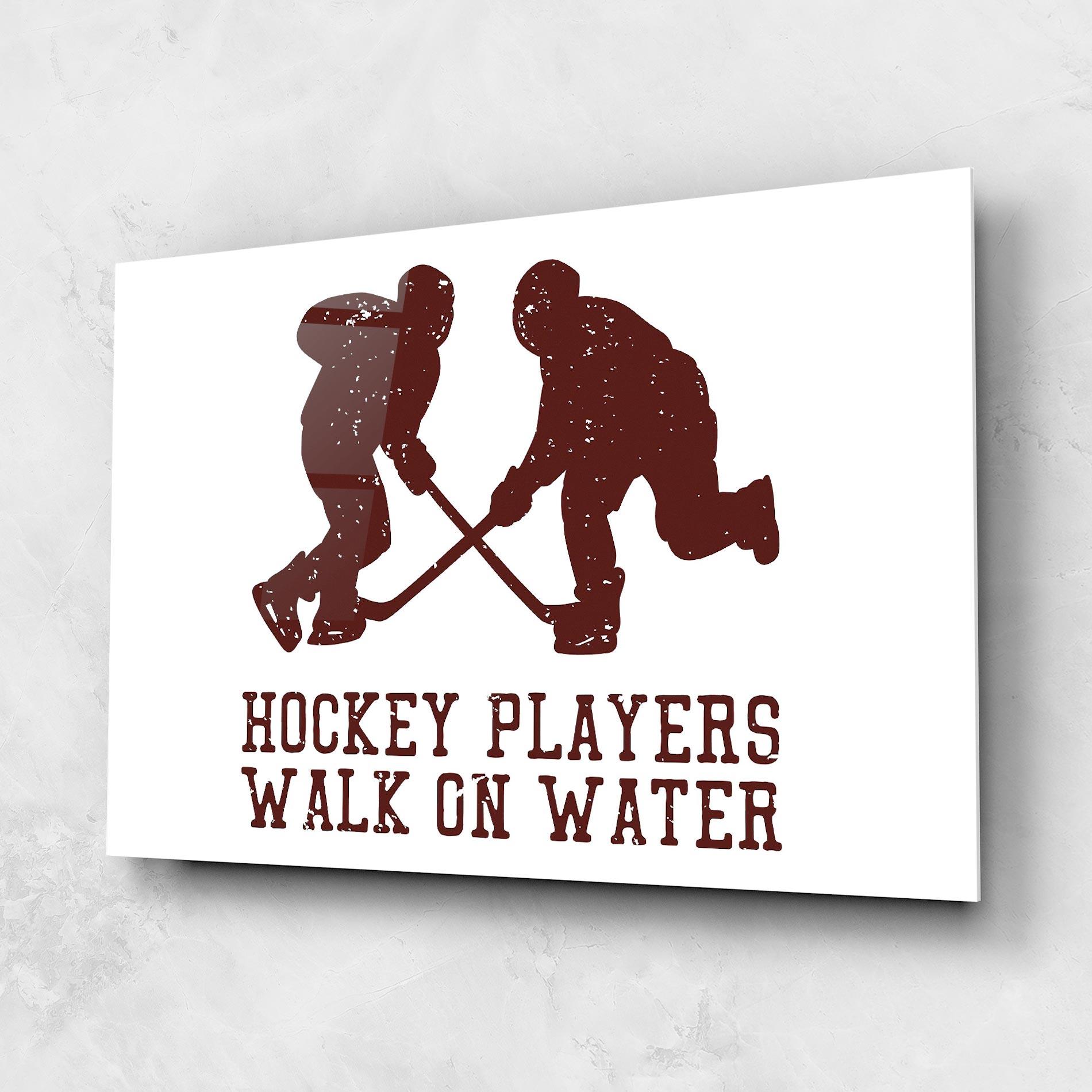 Glasbild Hockey Walk mockup 1