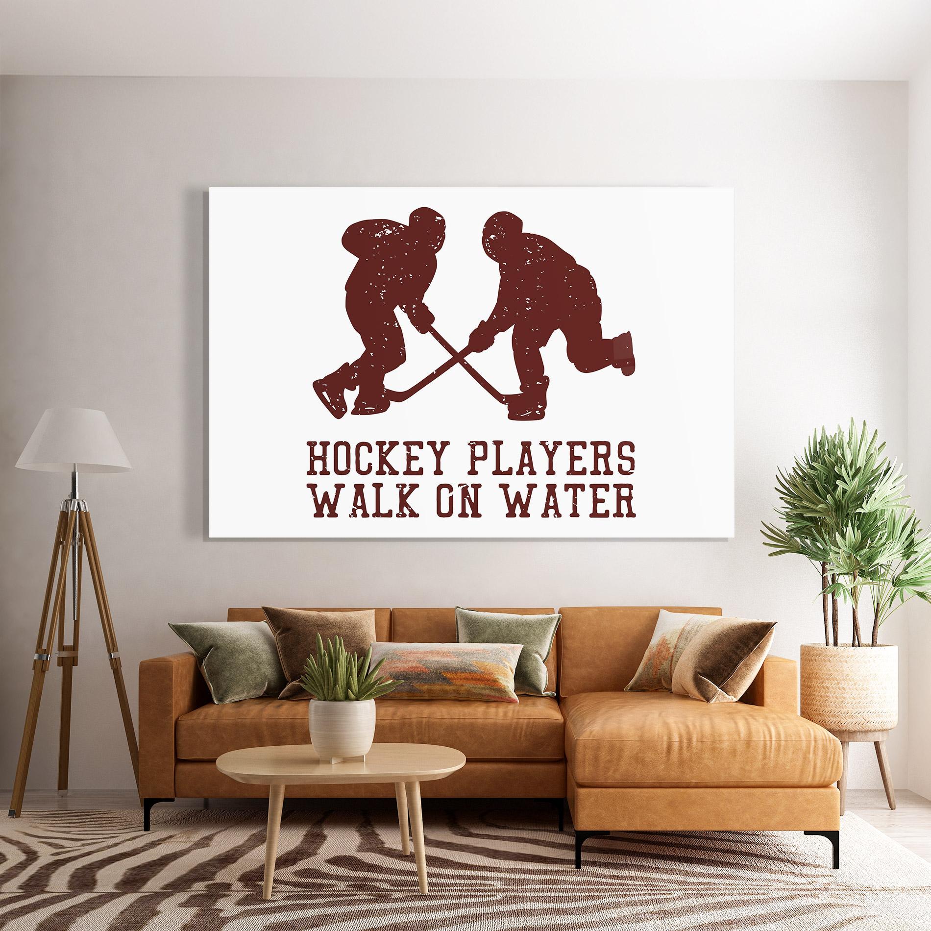 Glasbild Hockey Walk mockup 7