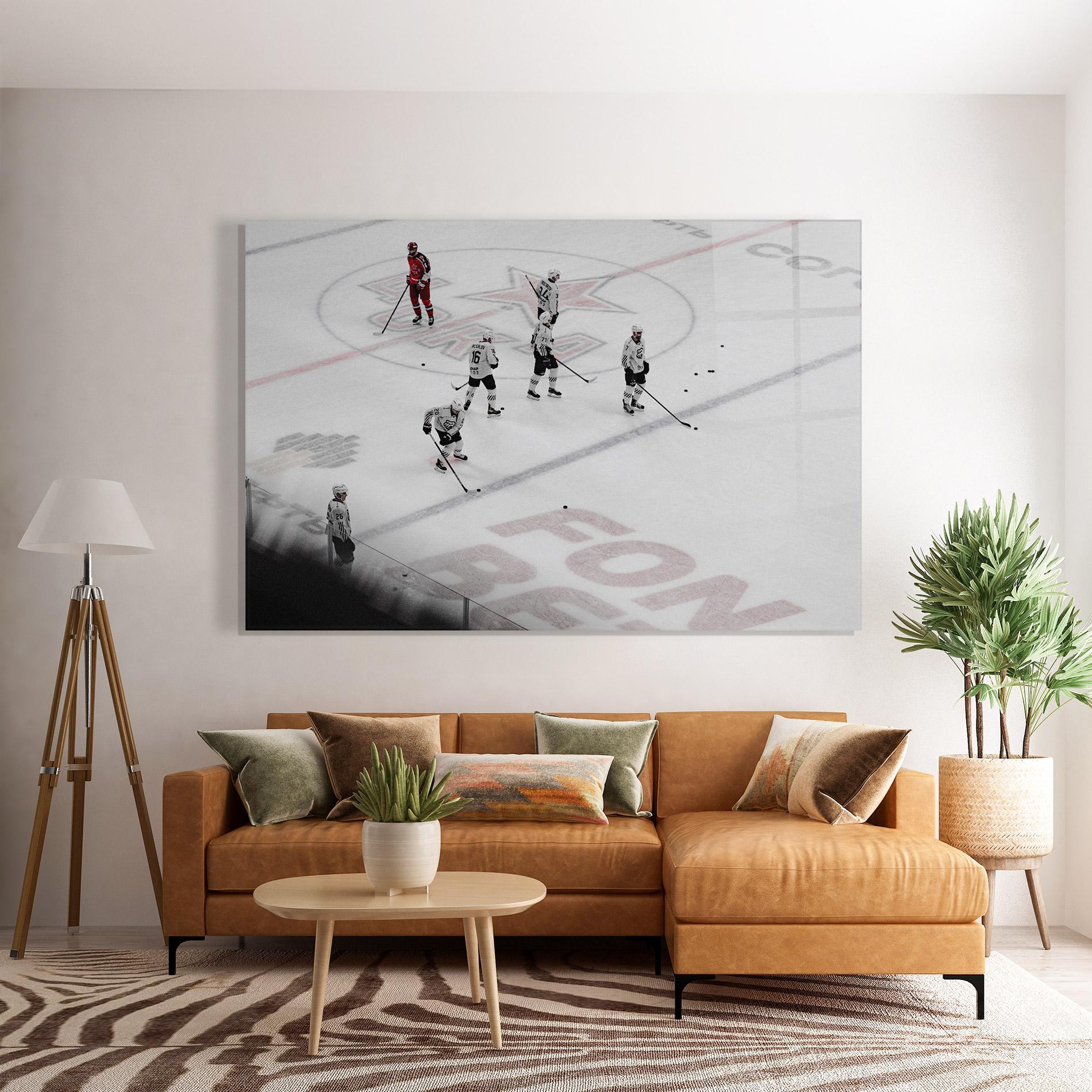 Glasbild Ice Intuition mockup 7