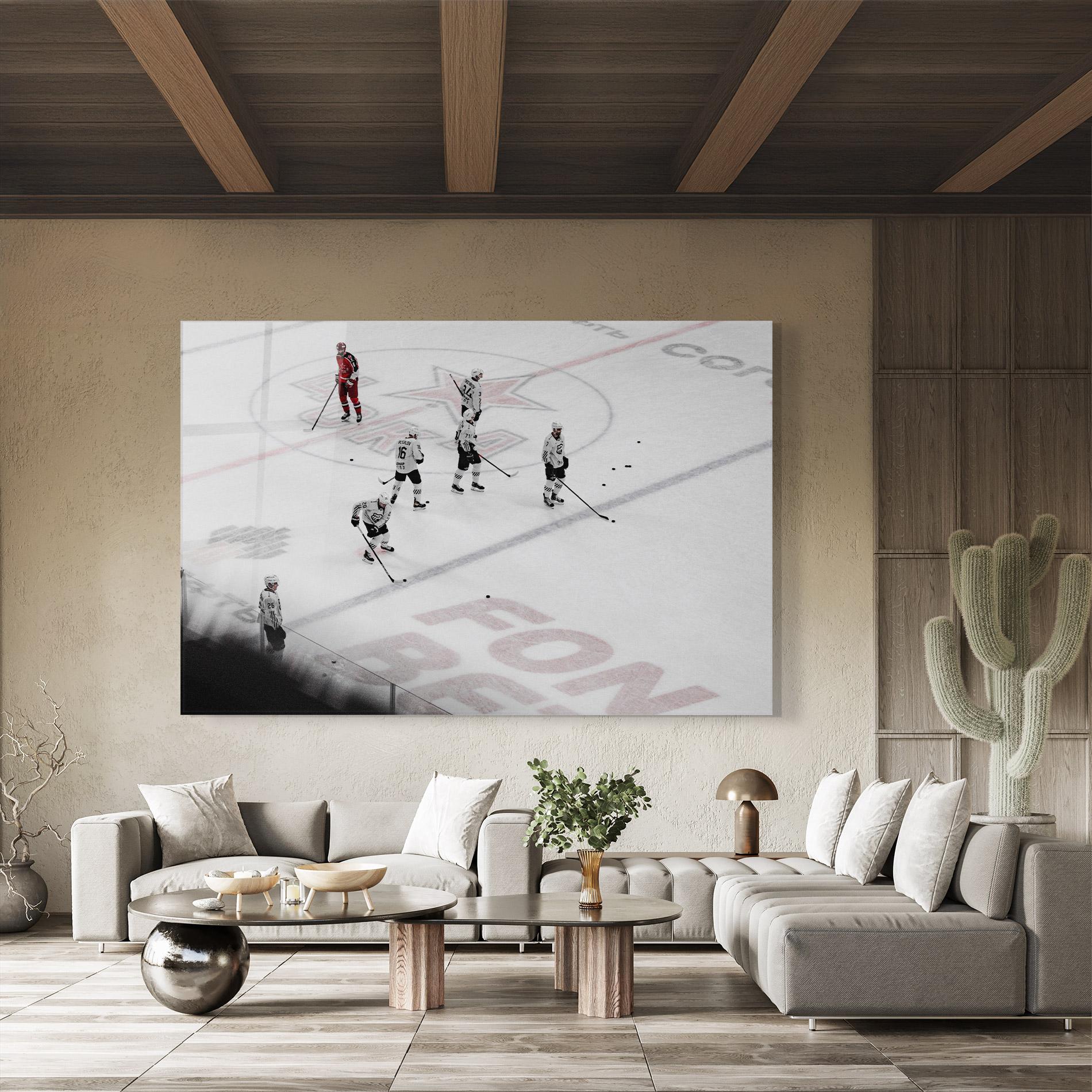 Glasbild Ice Intuition mockup 8