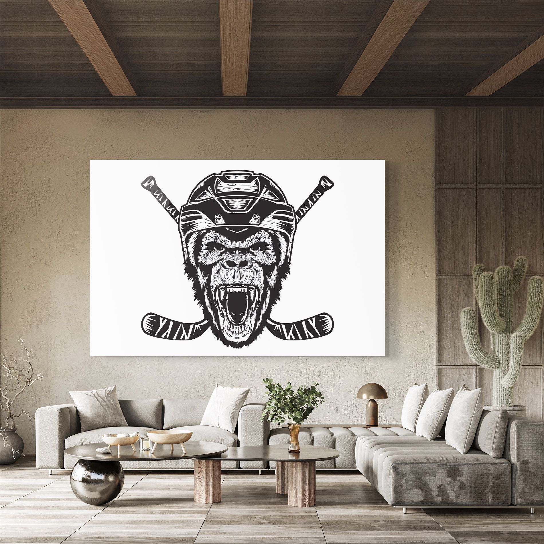 Monkey Hockey mockup 8