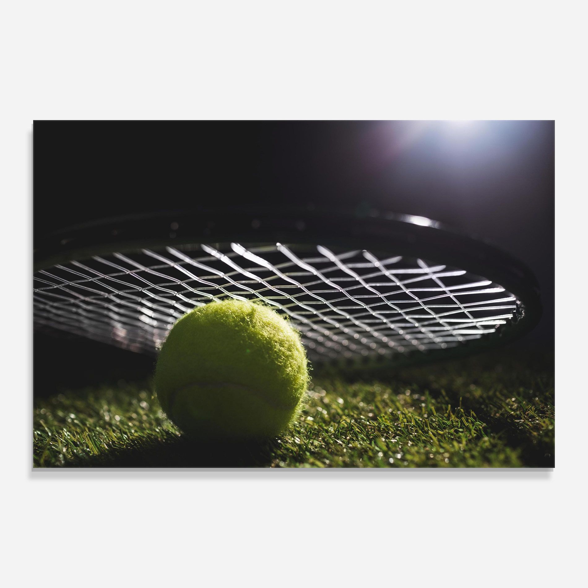 Close Up Tennis Ball mockup 0