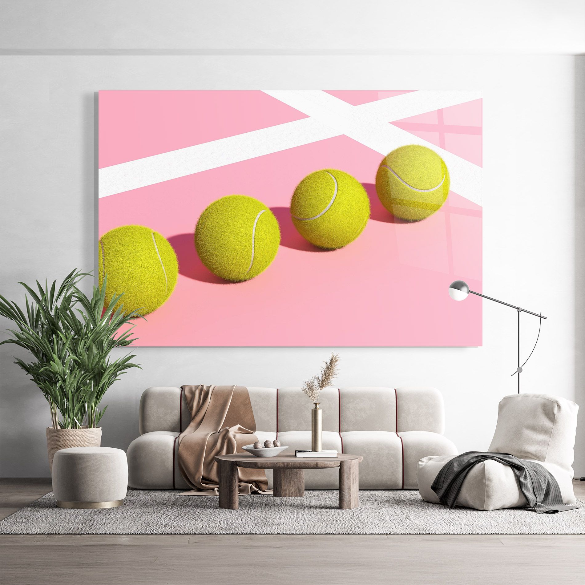Tennis Balls On Pink mockup 9
