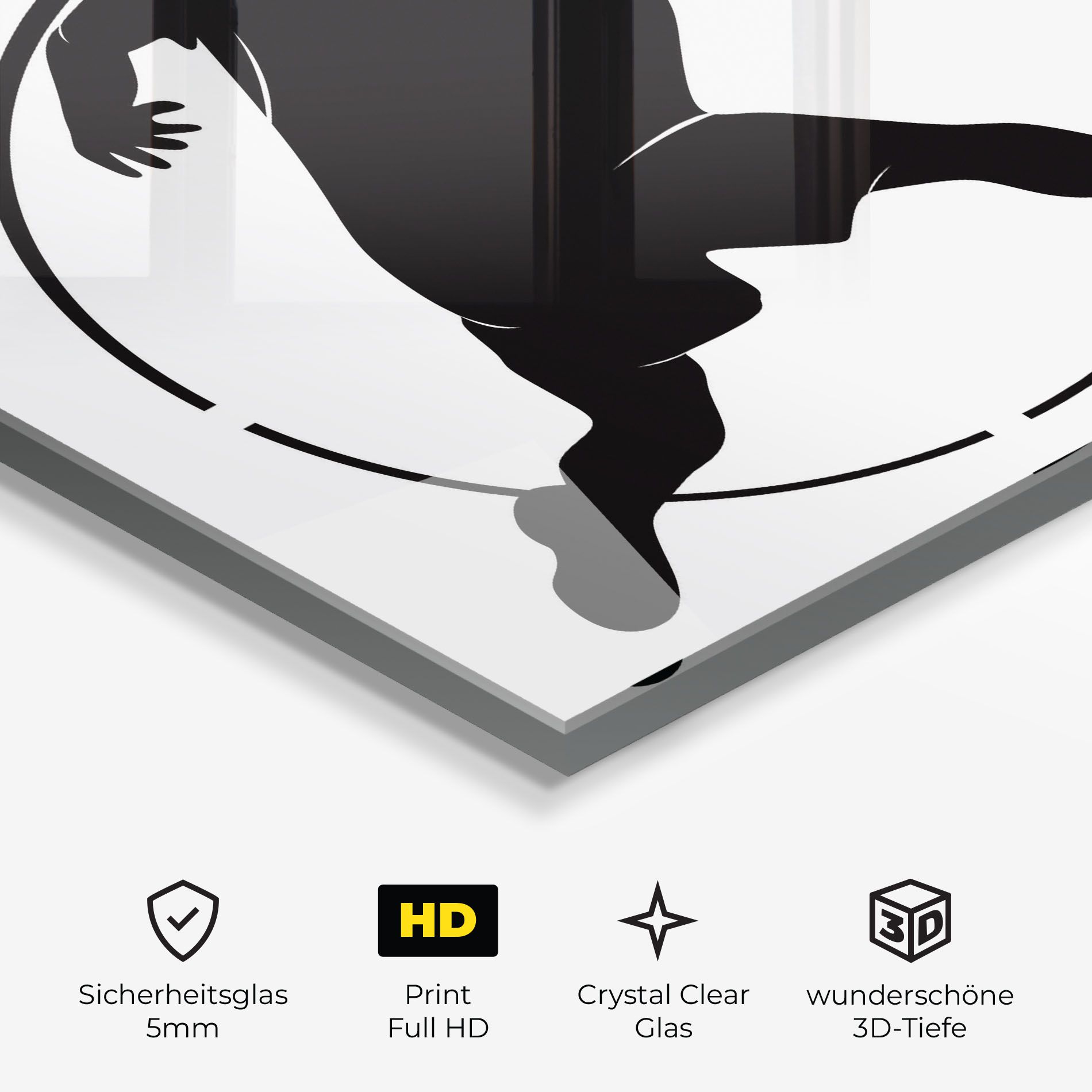 Tennis Black Circle mockup 3