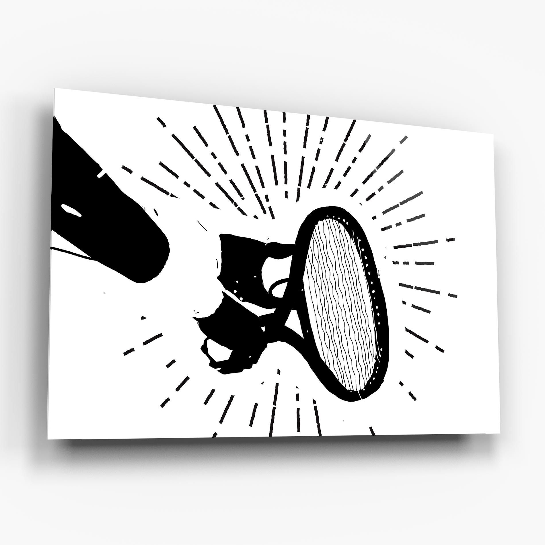 Tennis Black Line mockup 6