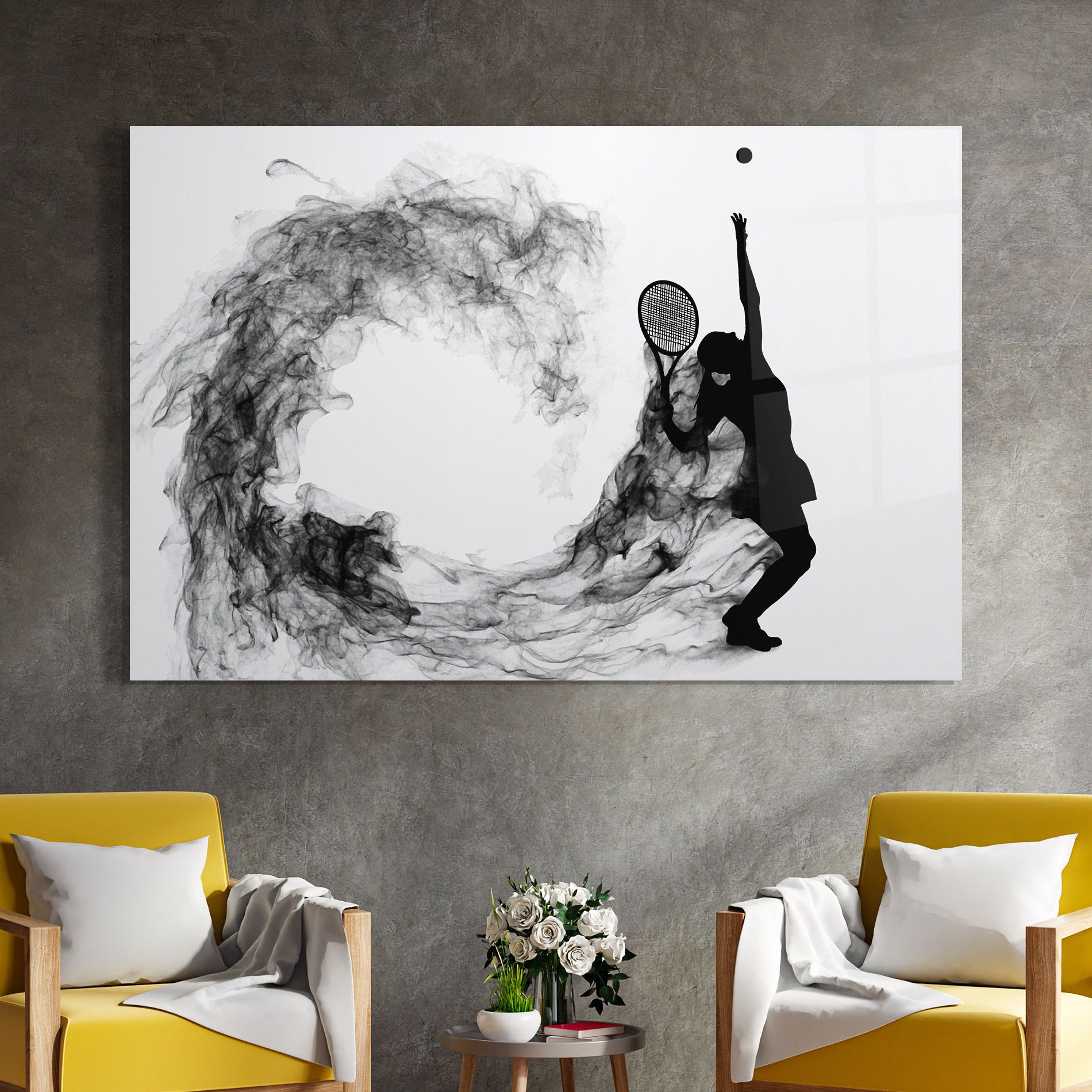 Black Tennis Smoke mockup 4