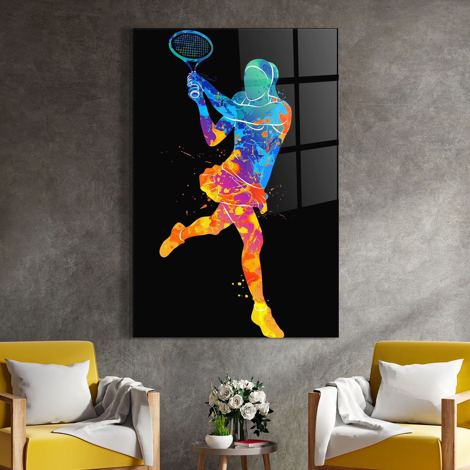 Blue Orange Tennis mockup 4
