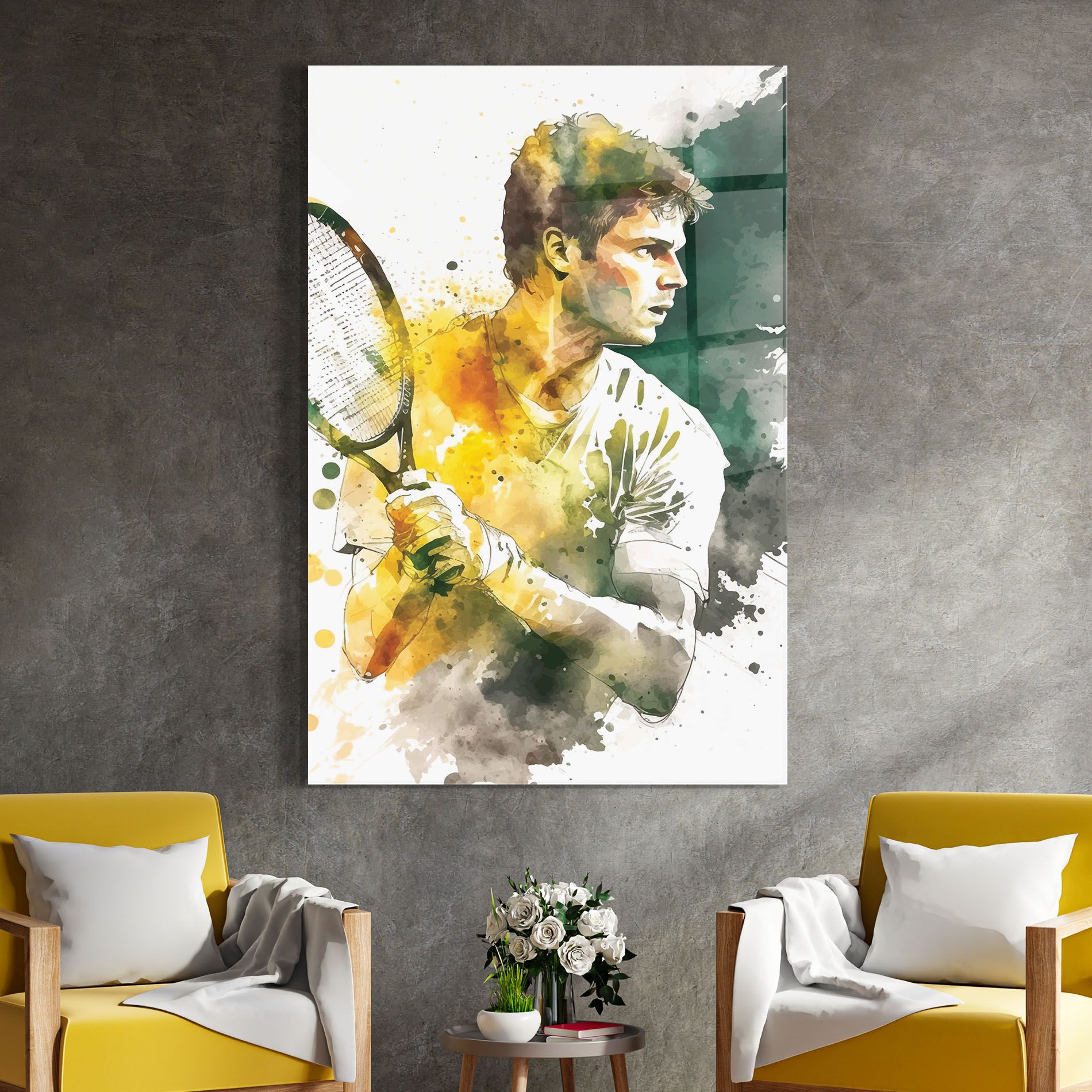 Player Watercolor mockup 4