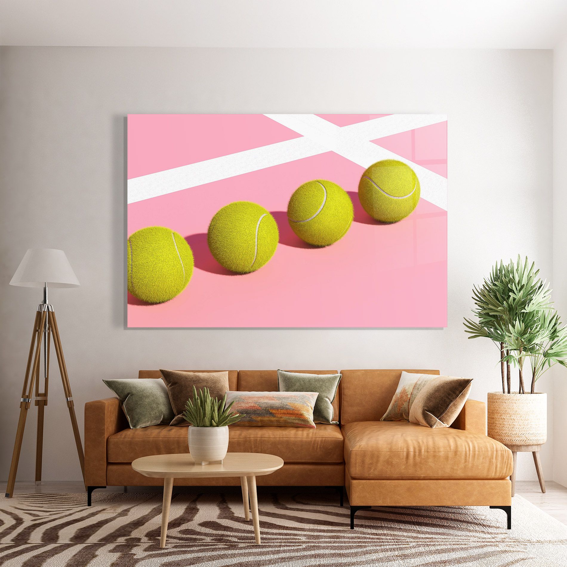 Tennis Balls On Pink mockup 7