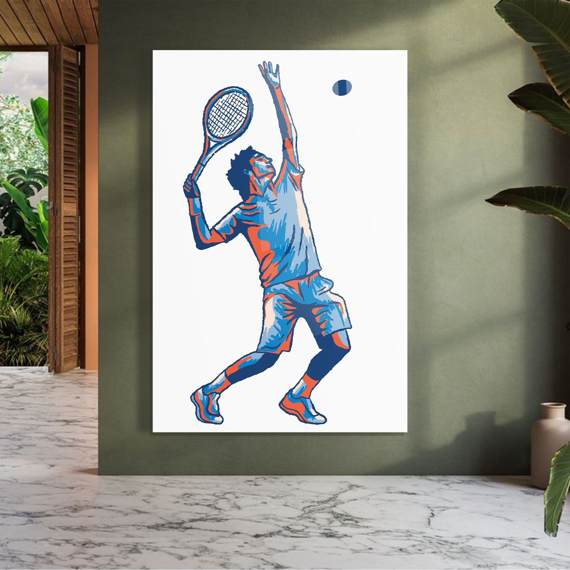 Blue Red Tennis mockup 7