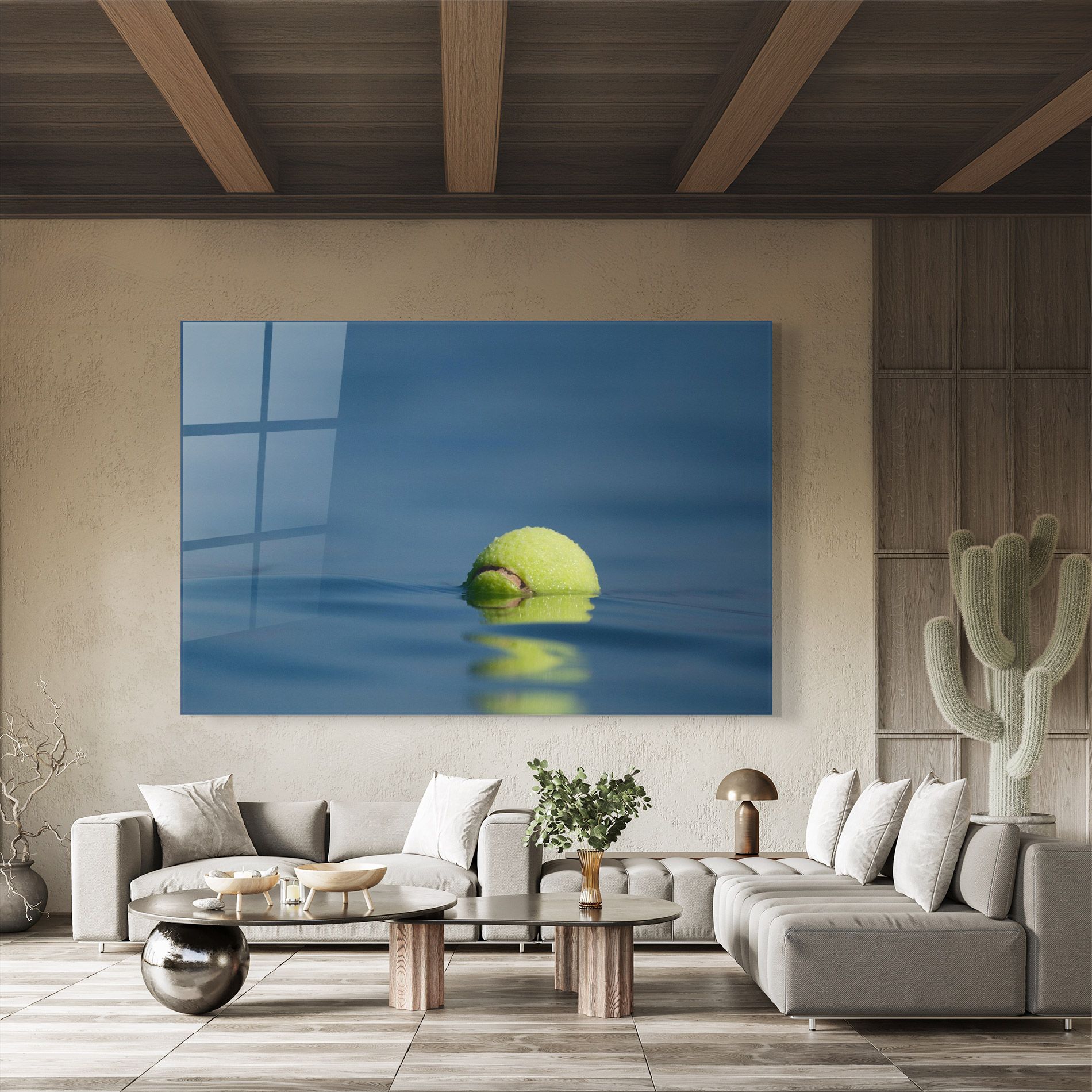 Tennis Ball In Water mockup 8