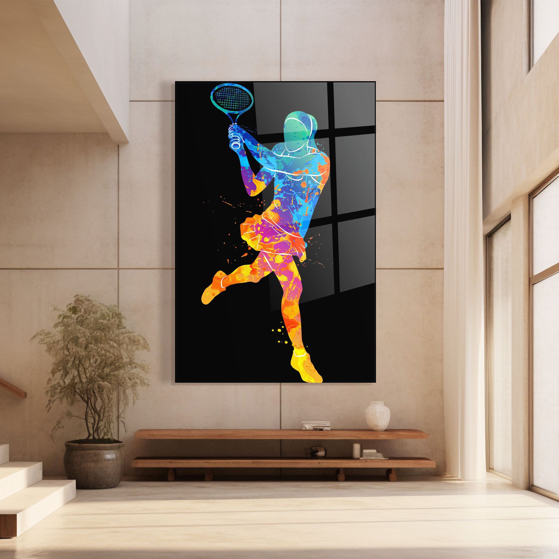 Blue Orange Tennis mockup 8