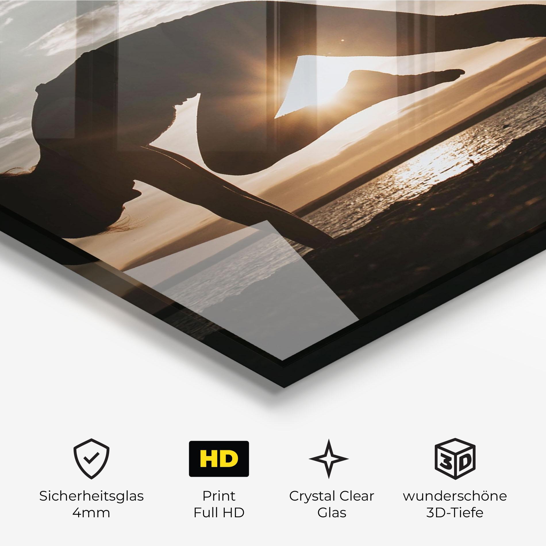 Glasbild Harmony Hush mockup 3