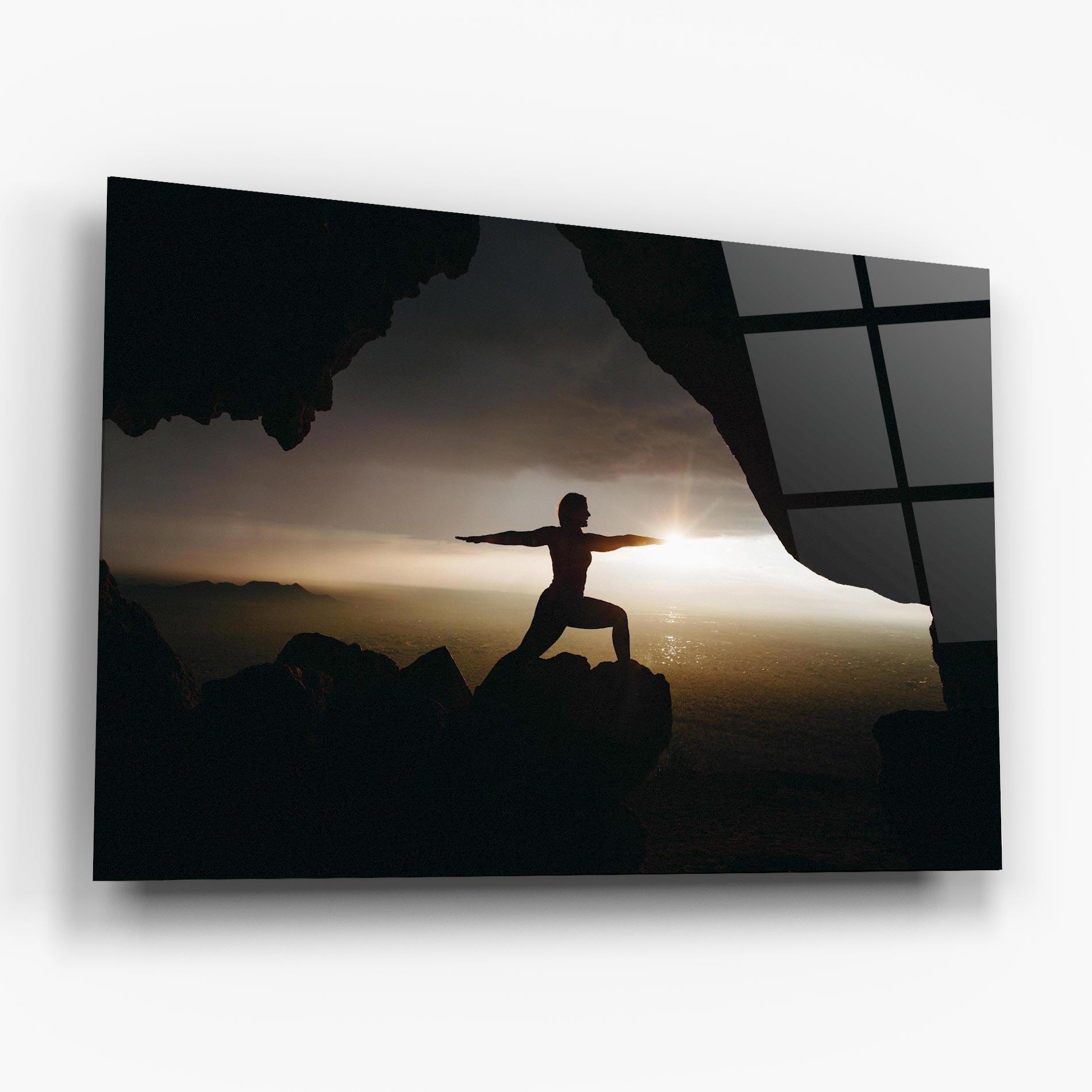 Glasbild Harmony Hues mockup 6