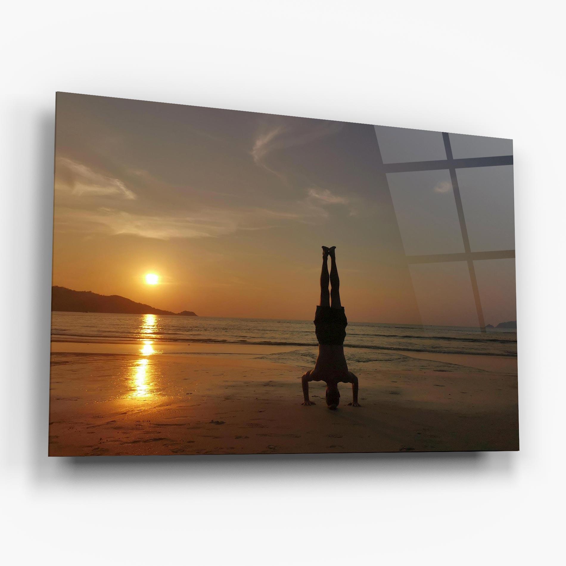 Glasbild Inner Inhale mockup 6