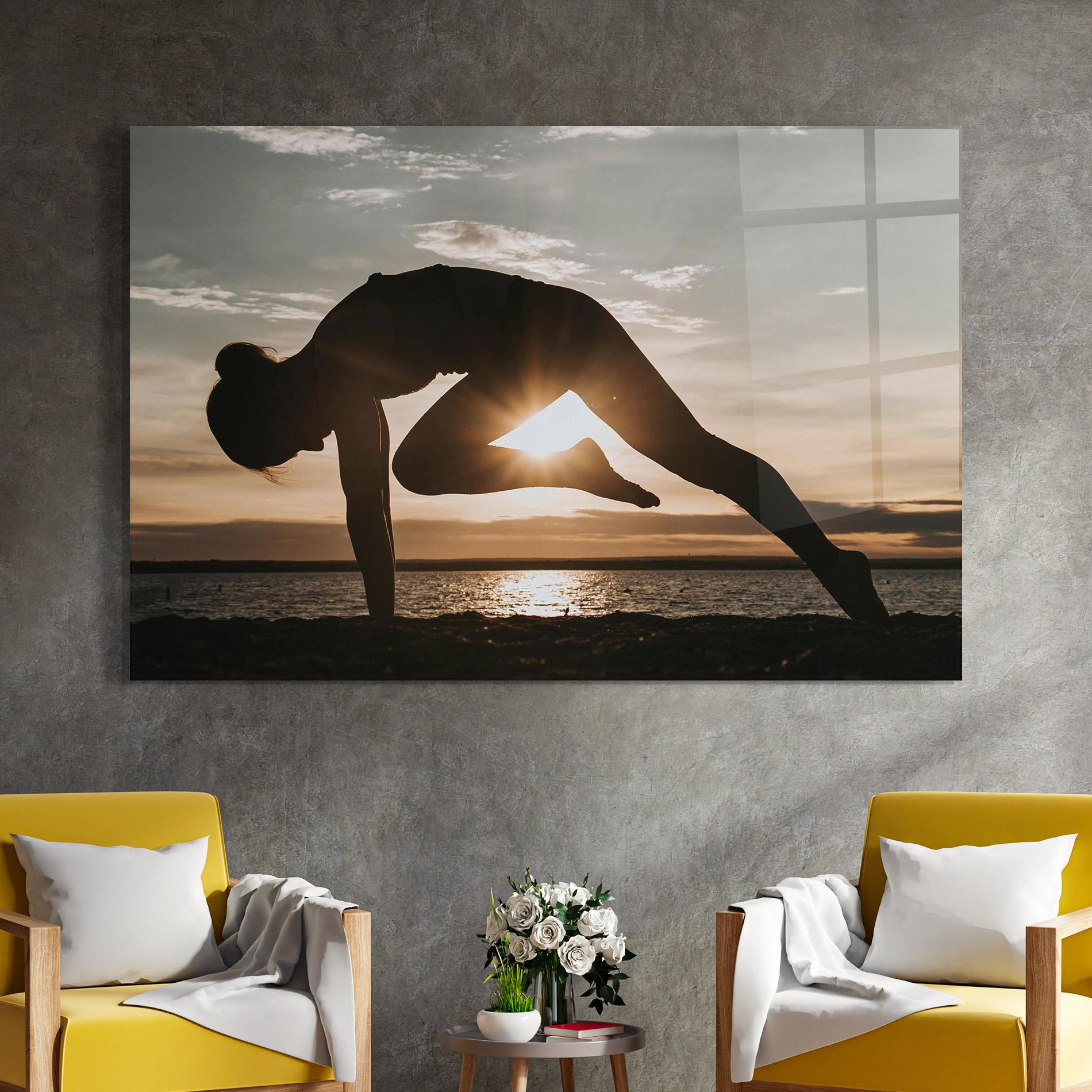 Glasbild Harmony Hush mockup 4