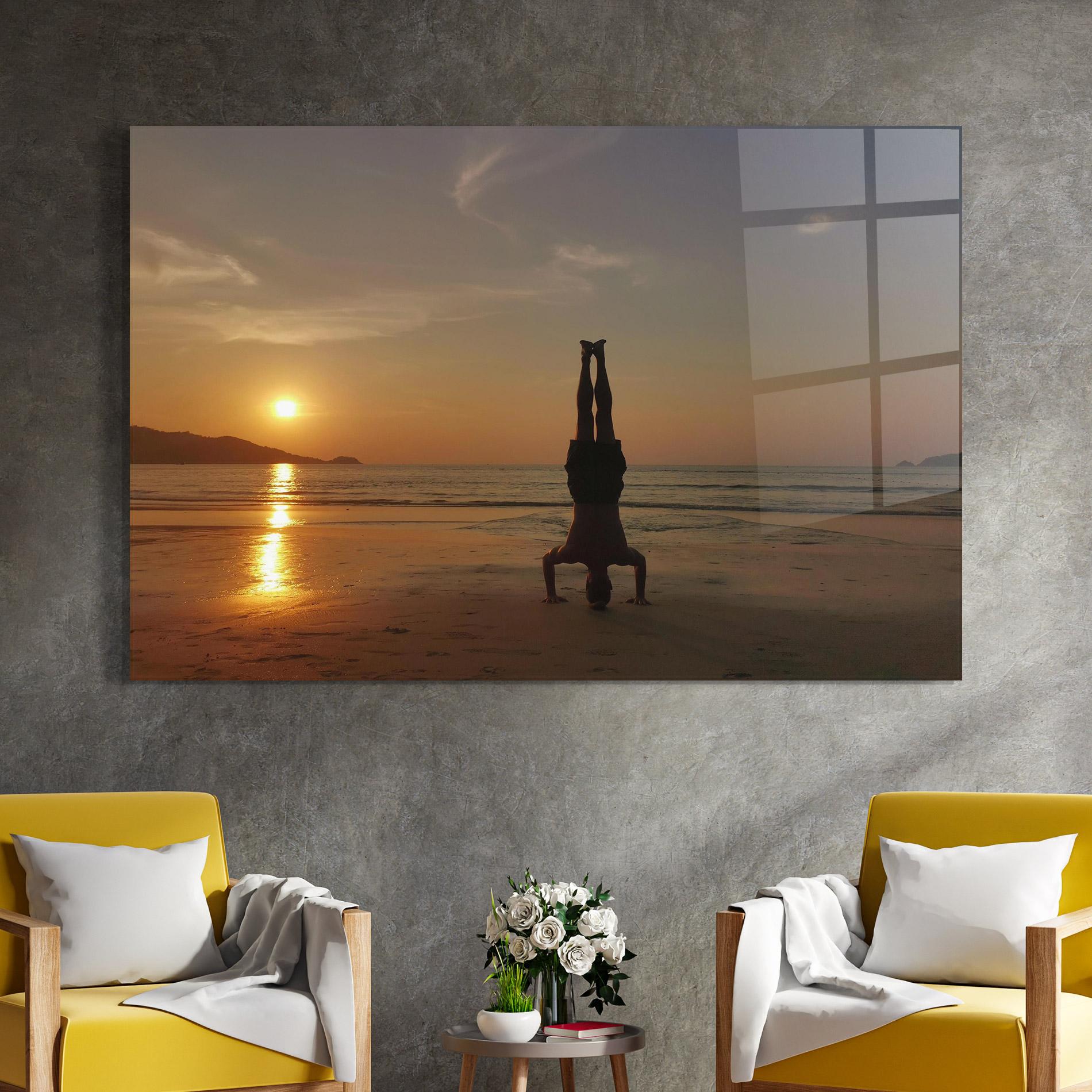 Glasbild Inner Inhale mockup 4