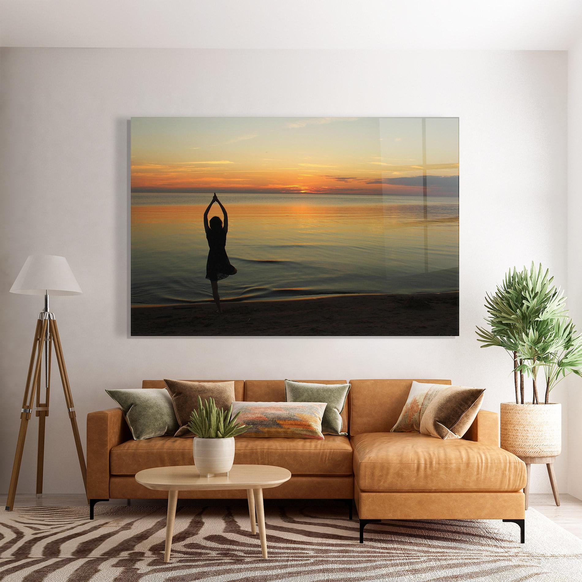 Glasbild Gentle Growth mockup 7