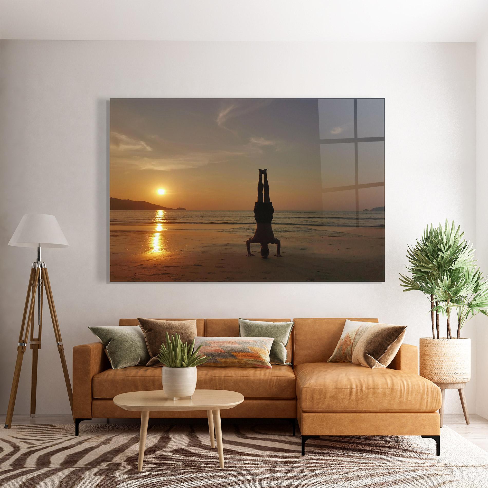 Glasbild Inner Inhale mockup 7