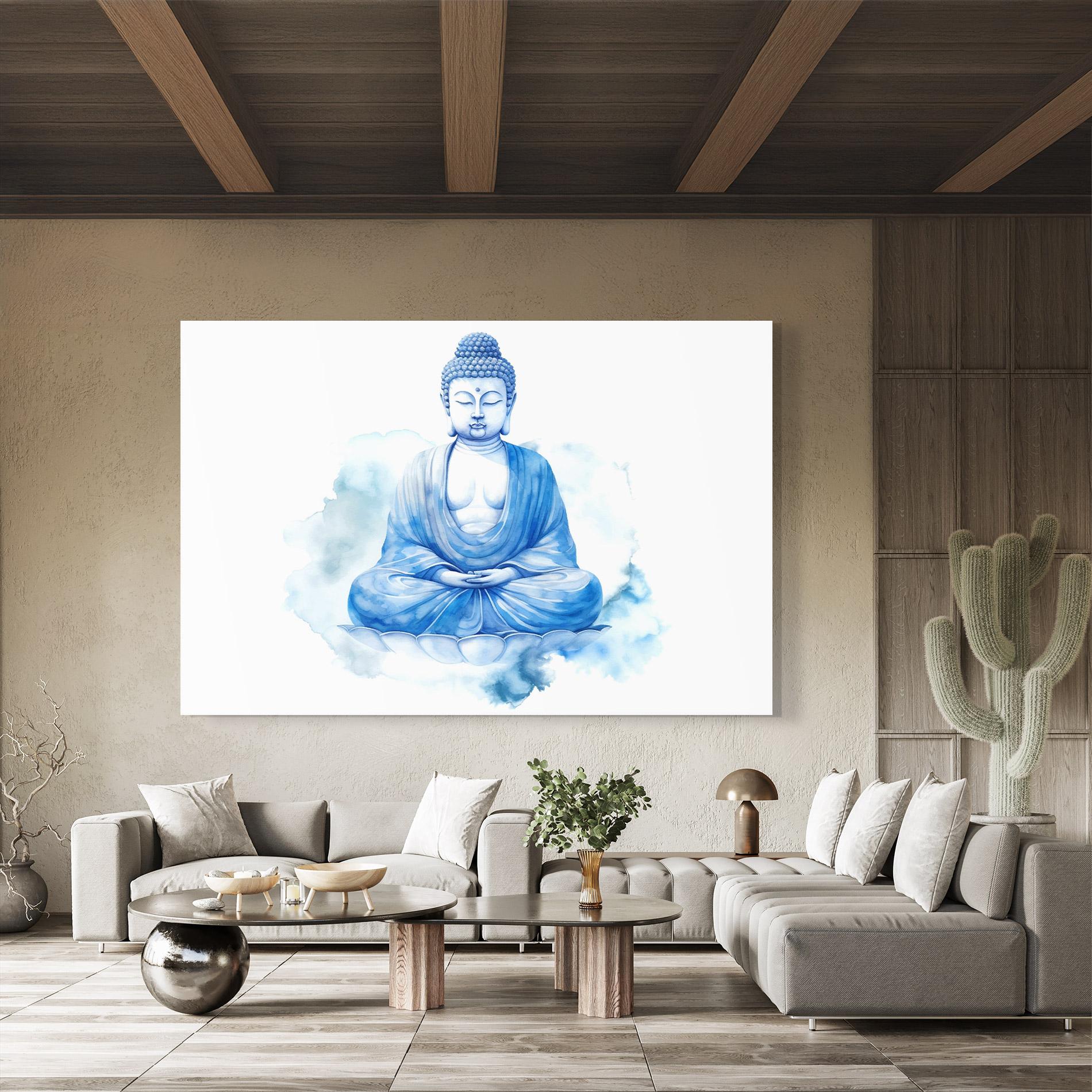 Glasbild Cloud Yoga mockup 8